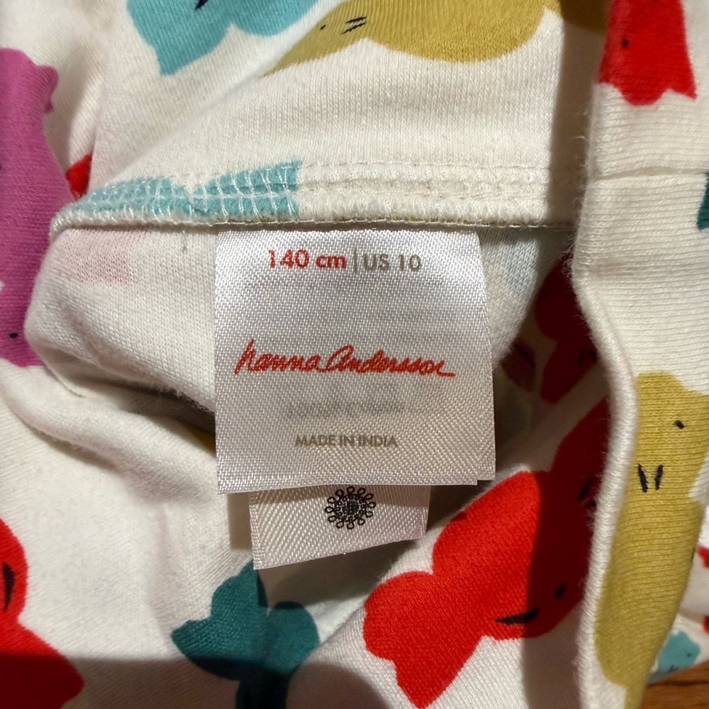 Hanna Andersson Candy Turtleneck Dress Sz 10 - Picture 6 of 7